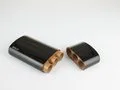 Siglo wooden case ebony Corona for 3 cigars