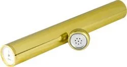 Adorini Humidor Zigarrenröhre inkl. Hygrometer in Gold