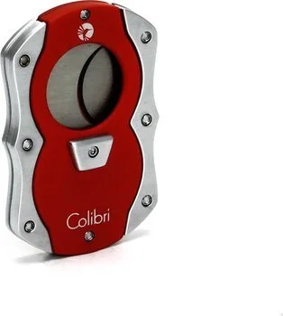 Colibri Cut Zigarrencutter rot / silber