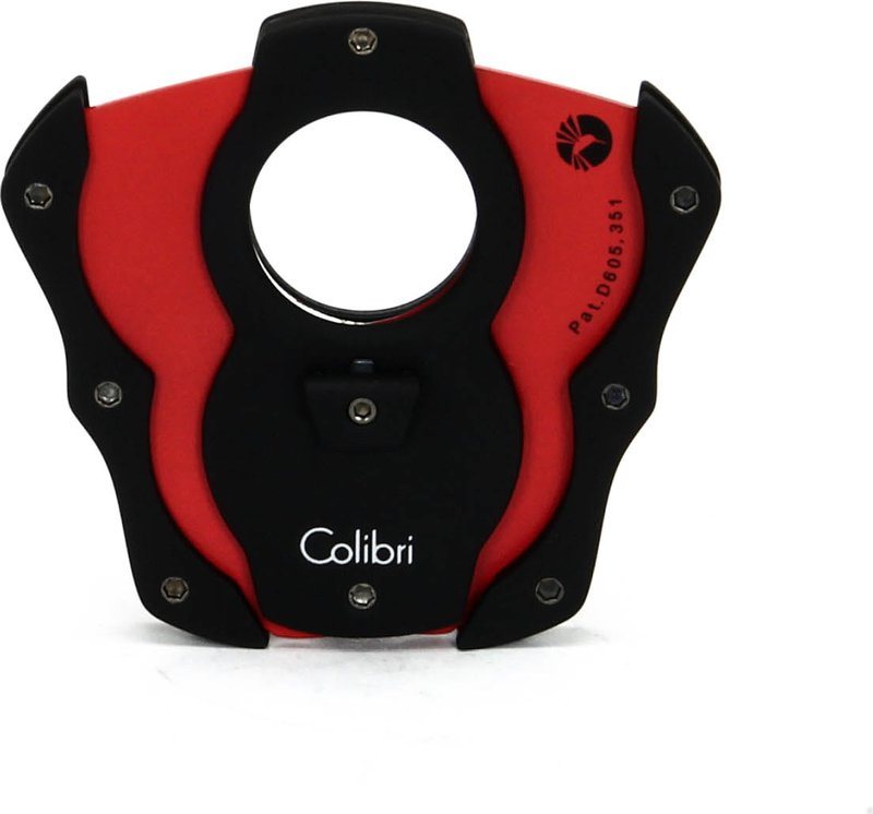 Colibri Zigarrencutter Cut rot-schwarz silikonbeschichtete Klinge 