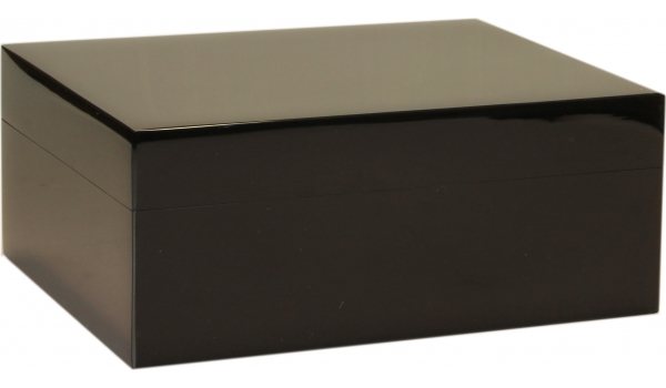 Guy Janot Humidor schwarz Piano Lack 35