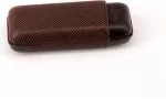 Davidoff Zigarrenetui Leder R-2 braun 1