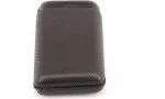 Davidoff Zigarrenetui XL-3 Leder schwarz Blatt