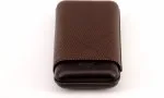 Davidoff Zigarrenetui XL-3 Leder braun Blatt