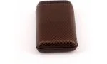 Davidoff Zigarrenetui XL-3 Leder braun Blatt