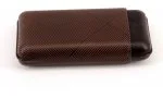 Davidoff Zigarrenetui XL-3 Leder braun Blatt