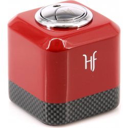 Humidif Tischfeuerzeug Rot/Karbon