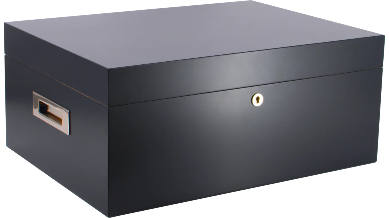 adorini Humidor Vittoria schwarz Deluxe KOSTENLOSER Versand