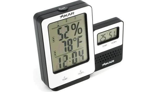 Xikar PuroTemp Digitales Hygrometer Wireless Remote System