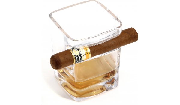 adorini Zigarren Rum & Whisky Glas Tumbler