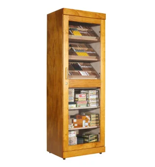 adorini Roma Humidorschrank mahagoni mit elektronischem Befeuchtungssystem Foto 2