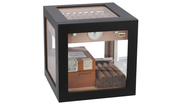 Adorini Cube Deluxe Humidor schwarz Foto 5