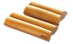 Lubinski Zigarrenetui Leder 2 Robusto cognac Foto 2