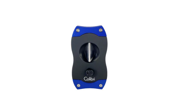 Colibri Cigarrenabschneider V-Cut blau 23mm Foto 2