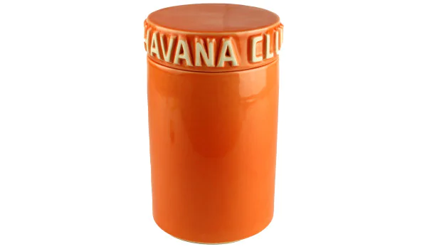 Havana Club Jar Zigarrentopf Tinaja orange