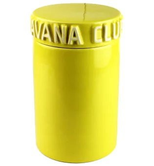 Havana Club Jar Zigarrentopf Tinaja gelb