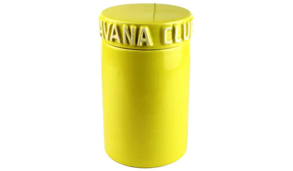 Havana Club Jar Zigarrentopf Tinaja gelb