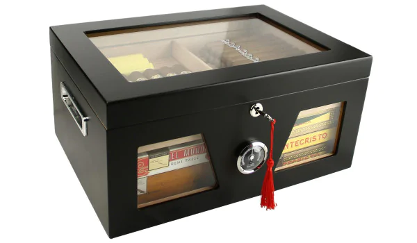 Angelo Gastronomie Humidor Schwarz