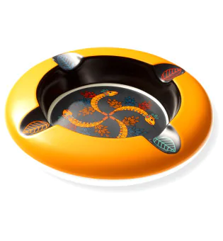 roygra Zigarrenaschenbecher Outdoor-Keramik-Aschenbecher Zigarren- Reiseaschenbecher (Orange) – OceanBargains