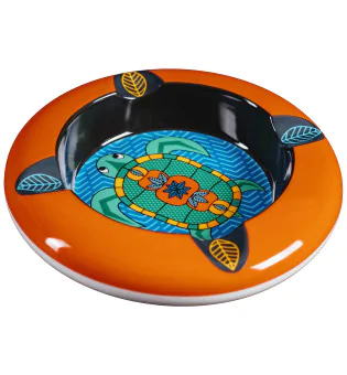 Totem Aschenbecher Wise Turtle