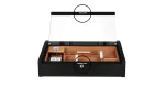 Humidor Einbauschloss Set silber Mit Schwenkbügel Foto 6