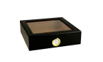 BigSmoke Humidor schwarz mit Glasdeckel Foto 8