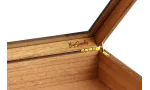 BigSmoke Humidor Set braun mit Glasdeckel Foto 6