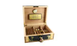 Elie Bleu Flor de Alba Black Sycamore Humidor 75 Zigarren Foto 3
