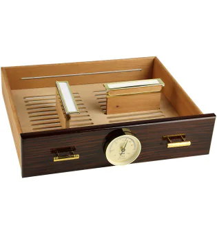 Schublade für adorini Humidor Chianti Grande mit Hygrometer Loch Foto 14