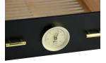 Schublade für adorini Humidor Chianti medium schwarz mit Hygrometer Loch Foto 7