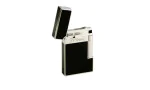 S.T. Dupont Ligne 2  Feuerzeug breite Flamme Chinalack schwarz / Palladium Foto 102