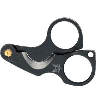 Fox Zigarrenschere Figaro Edelstahl schwarz 747 BSW