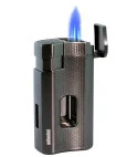 adorini Jet Feuerzeug dreiflammig V-Schnitt gunmetal