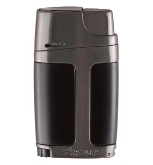 Xikar Element Feuerzeug schwarz gun metal