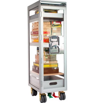 adorini Zigarrenschrank Trolley Acryl