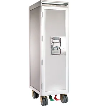 adorini Zigarrenschrank Trolley Aluminium