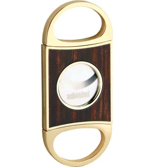 adorini Doppelklingenschneider 'Fusion' Gold Ebenholz