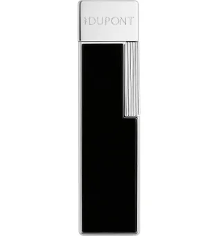 S.T. Dupont Twiggy Feuerzeug Naturlack Schwarz Chrom 030111