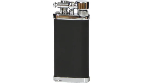 IM Corona Old Boy chrom/schwarz mit integriertem Stopfer