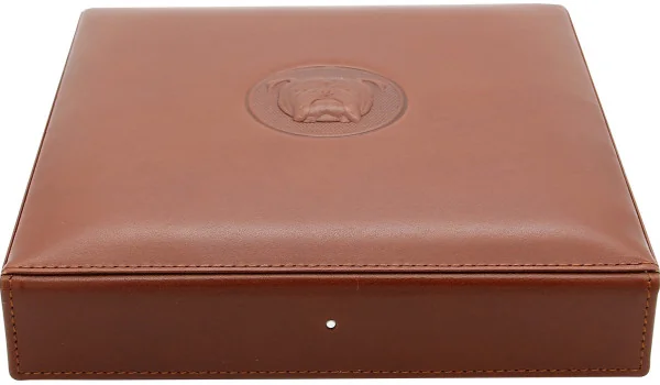 Bulldog by Dunhill Reisehumidor 10 braun