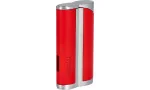 adorini Single Jet Curve Lighter Red / Satin Silver incl. Cigar Punch Foto 6