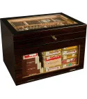 adorini Humidor Portico Deluxe braun