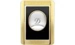 S.T. Dupont Doppelklingencutter mit Zigarrenständer Schwarz Gold 003553