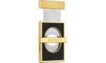 S.T. Dupont Slim Zigarrenabschneider Cohiba 60 schwarz und gold 003472 Foto 3