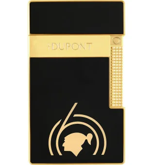 S.T. Dupont Tischfeuerzeug Cohiba 60 schwarz und gold T20472