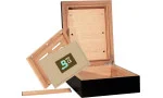 BigSmoke Humidor klein schwarz inkl. Boveda Pack 72% Foto 8
