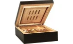 BigSmoke Humidor klein schwarz inkl. Boveda Pack 72% Foto 12