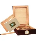BigSmoke Humidor klein braun inkl. Boveda Pack 72%