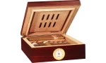 BigSmoke Humidor klein braun inkl. Boveda Pack 72% Foto 2