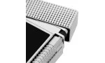 S.T. Dupont Le Grand Feuerzeug Naturlack Schwarz Palladium Diamantkopf C23780CL Foto 4
